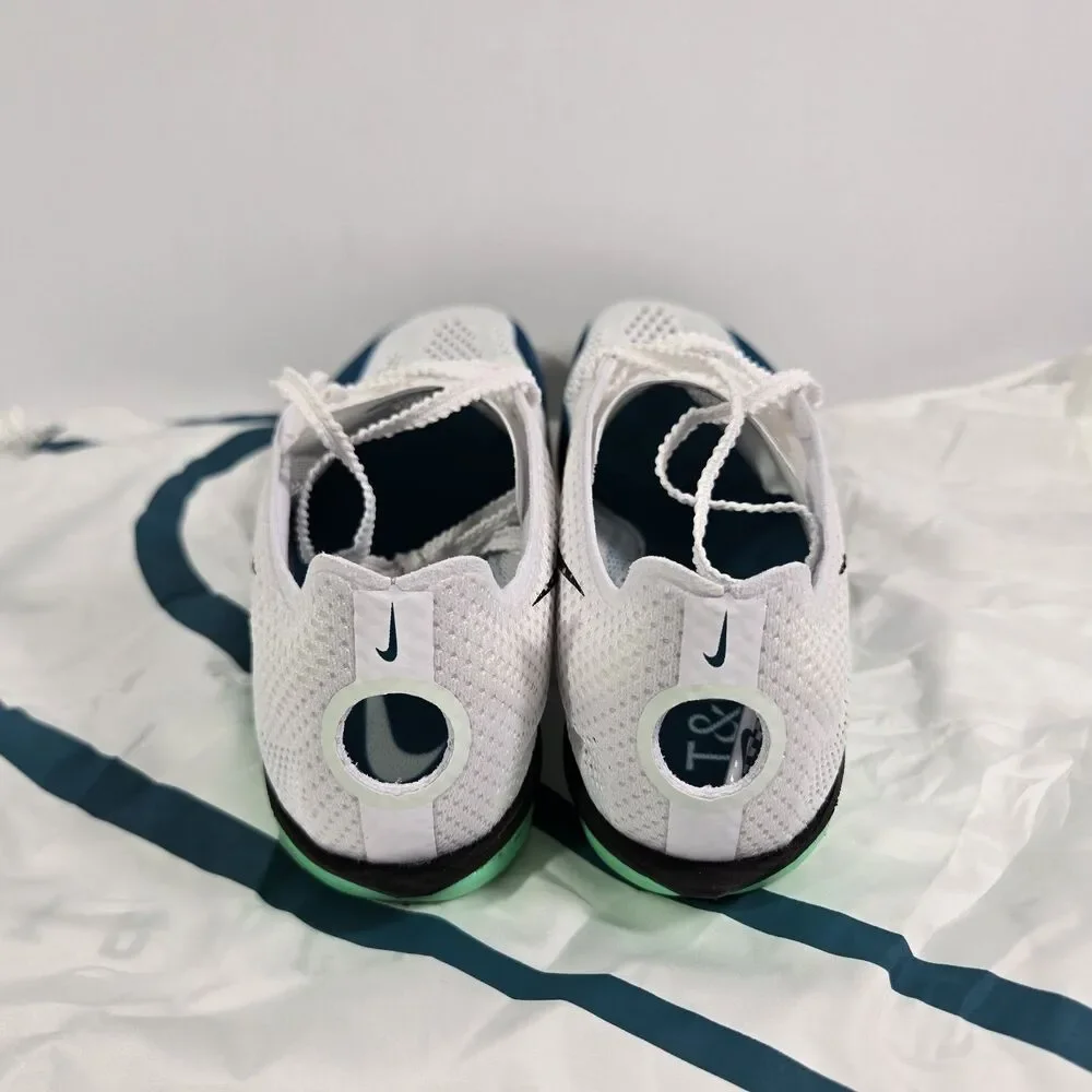 Nike ZoomX Dragonfly 2 Elite White Track Spikes Shoes Mens 5.5 FZ9315-102 Bag